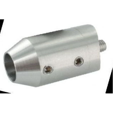 Držiak priečnej výplne 12.2 mm plochý