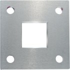Kotviaca platnička z nereze 68 x 68 x 6 mm