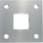 Kotviaca platnička z nereze 68 x 68 x 6 mm