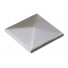 Stĺpiková krytka nerezová 120 x 120 mm