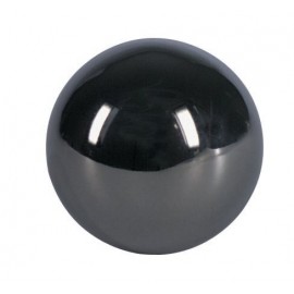 Ozdobná guľa dutá poniklovaná 65 mm