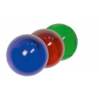 Sklenená guľa červená 30 mm prevŕtaná