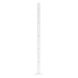 Nerezový stĺpik 40 x 40 x 2 mm - 5 x M6