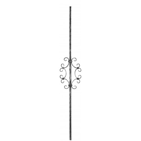 Ozdobná výplňová tyčka 12 x 12 x 900 mm valcovaná