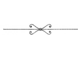 Ozdobné výplňové tyče 16 x 8 mm