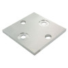 Kotviaca platnička z nereze 100 x 100 x 8 mm