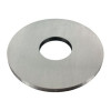 Nerezová platnička 80 x 6 mm, pozdĺžne brúsená