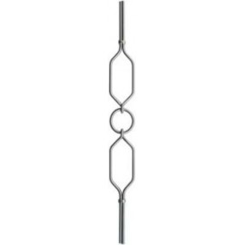 Ozdobná tyčka nerezová - Design