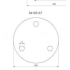 Kotviaca platnička 100 x 6 mm