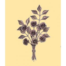 Ozdobná kytica- ruža